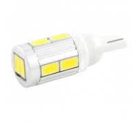 ЛАМПА ПОДСВЕТКИ СВЕТОДИОДНАЯ T10 12V 0,5W SKYWAY (W2.1X9.5D 6000К, 6SMD, 1-КОНТ, БЕЛАЯ, ДИОД W5W) 