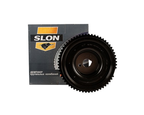 ШКИВ КОЛЕНВАЛА ВАЗ 2110 (8 КЛАП.) SLON (ДЕМПФЕРНЫЙ)                                               