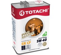 МАСЛО МОТОРНОЕ TOTACHI GRAND TOURING 5W-40 SN/CF A3/B4 СИНТЕТИЧЕСКОЕ 4 Л                            