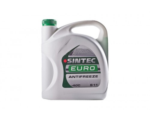 АНТИФРИЗ SINTEC EURO G-11 (3 КГ) ЗЕЛЕНЫЙ                                                          