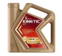 МАСЛО ТРАНСМИССИОННОЕ РОСНЕФТЬ KINETIC МТ 75W-90 GL-4 ПОЛУСИНТЕТИЧЕСКОЕ 4 Л (GL-4)                  