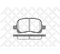 КОЛОДКИ ТОРМОЗНЫЕ 000187BSX ПЕРЕД. TOYOTA                                                           