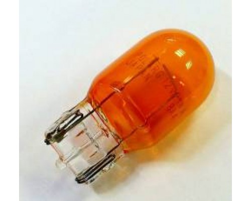 ЛАМПА АВТО 12V WY21W (1 НИТЕВАЯ БЕЗ ЦОКОЛЯ ОРАНЖЕВАЯ) L15521Y                                       