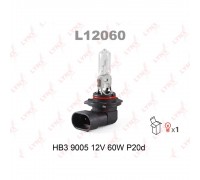 ЛАМПА АВТО 12V/60W HB3 LYNXAUTO L12060                                                              