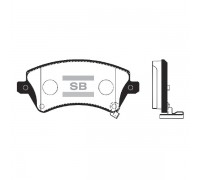 КОЛОДКИ ТОРМОЗНЫЕ SP1502 TOYOTA COROLLA 1.4/1.6/1.8/2.0 (-02)                                       
