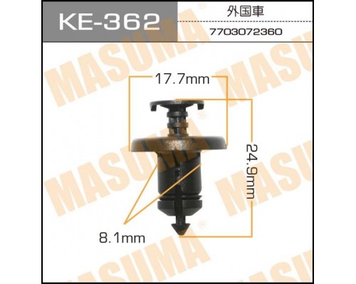 КЛИПСА KE-362                                                                                       