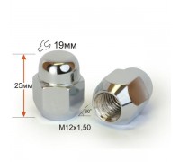 ГАЙКА КОЛЕСНАЯ M12*25*1,5 (КОНУС ЗАКРЫТ. КЛЮЧ 21) 701145                                            