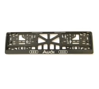 НАКЛАДКА ПОД НОМЕР AUDI СЕРЕБРО                                                                   
