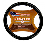 ОПЛЕТКА НА РУЛЬ M SENATOR ALASKA ЗАМША, ЧЕРНЫЙ                                                    
