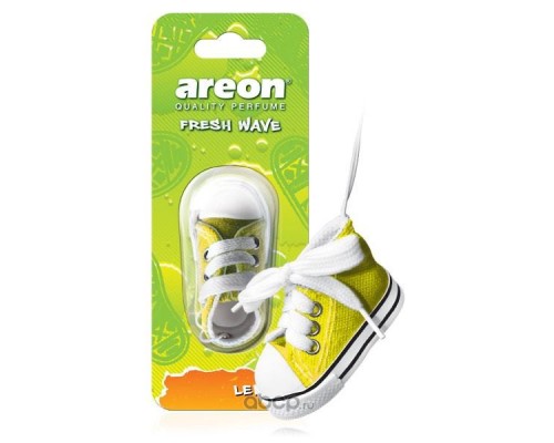 АРОМАТИЗАТОР ПОДВЕСНОЙ (LEMON/ЛИМОН) AREON WAVE (КЕДЫ)                                            