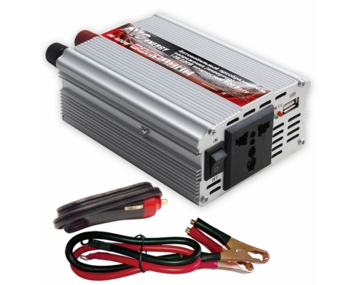 ПРЕОБРАЗОВАТЕЛЬ НАПРЯЖЕНИЯ (ИНВЕРТОР) 12V/220V (600W) AVS IN-600W                                 