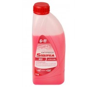 АНТИФРИЗ SIBIRIA G-11 (1 КГ) КРАСНЫЙ                                                              