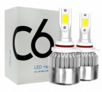 ЛАМПЫ СВЕТОДИОДНЫЕ H27 36ВТ 2200LM C6 2ШТ.                                                          