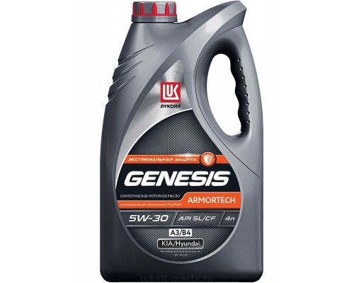 МАСЛО МОТОРНОЕ ЛУКОЙЛ GENESIS ARMORTECH HK 5W30 A3/B4 АКЦИЯ (4 Л)                                 