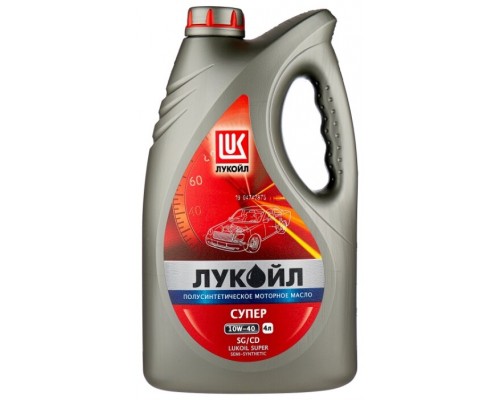 МАСЛО МОТОРНОЕ ЛУКОЙЛ СУПЕР 10W40 SG/CD (4 Л) П/СИНТ. АКЦИЯ                                       