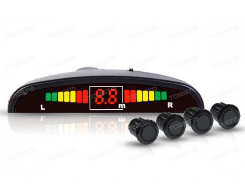 СИСТЕМА ПАРКОВКИ INTERPOWER IP-430 N04 ГОЛОСОВОЙ BLACK                                              