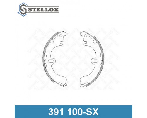 КОЛОДКИ БАРАБАННЫЕ 391100-SX TOYOTA COROLLA (100/110)                                               