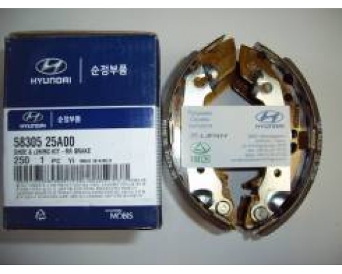 КОЛОДКИ БАРАБАННЫЕ 58305-25F10 HYUNDAI ACCENT/VERNA MC 06-                                          