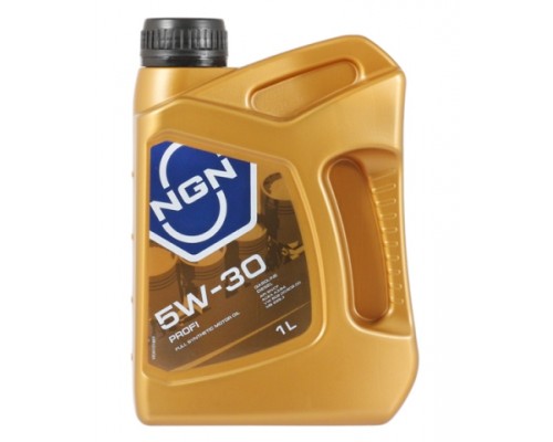 МАСЛО МОТОРНОЕ NGN 5W-30 SN/CF PROFI A-LINE 1Л СИНТ.                                                