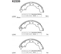 КОЛОДКИ БАРАБАННЫЕ K2339 TOYOTA RAV4 CAMRY 2.2                                                      