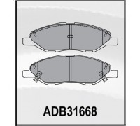 КОЛОДКИ ТОРМ. ПЕРЕД. ADB31668 NISSAN                                                                