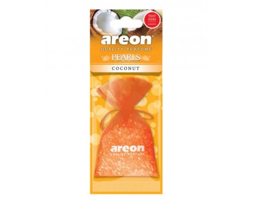 АРОМАТИЗАТОР ПОДВЕСНОЙ (COCONUT/КОКОС) AREON PEARLS (МЕШОЧЕК)                                     