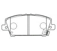 КОЛОДКИ ТОРМОЗНЫЕ GC05120DM ПЕРЕД. HONDA CIVIC 06-                                                  