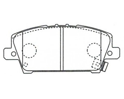 КОЛОДКИ ТОРМОЗНЫЕ GC05120DM ПЕРЕД. HONDA CIVIC 06-                                                  