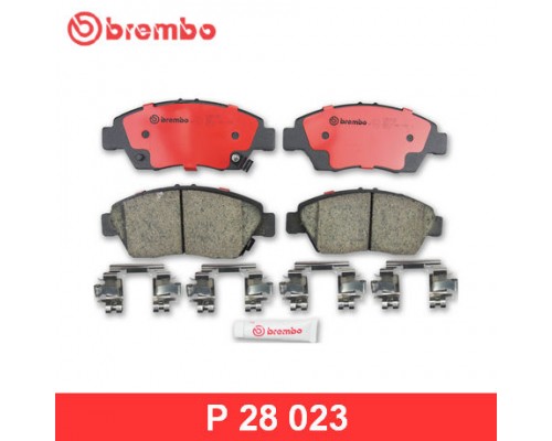 КОЛОДКИ ТОРМОЗНЫЕ  P28022  (ПЕРЕД.) HONDA                                                           
