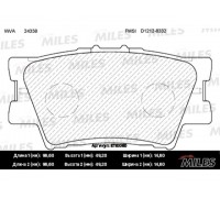 КОЛОДКИ ТОРМОЗНЫЕ E110060 ЗАДН. TOYOTA RAV4 2.0/2.2 06-,CAMRY ACV40, 45 2.4/3.5                     