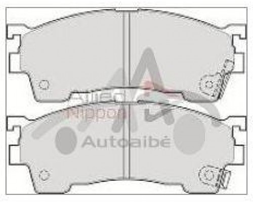 КОЛОДКИ ТОРМОЗНЫЕ (ПЕРЕД.) ADB3510 MAZDA 626 1.8/2.0/2.2                                            