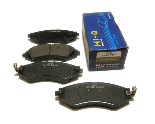 КОЛОДКИ ТОРМОЗНЫЕ SP1159 DAEWOO NEXIA/LANOS D14, 16V, CH LACETTI                                    