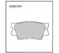 КОЛОДКИ ТОРМОЗНЫЕ (ПЕРЕД.) TOYOTA RAV IV  ADB01581                                                  
