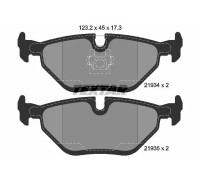 КОЛОДКИ ТОРМОЗНЫЕ 2193402 BMW 3 (E36),3 (E46),Z4 (E85), ROVER75 99- Rr                              