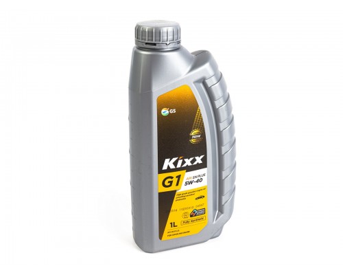 МАСЛО МОТОРНОЕ KIXX G1 5W-40 SP СИНТЕТИЧЕСКОЕ 1 Л                                                   