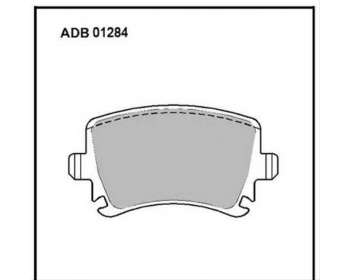 КОЛОДКИ ТОРМОЗНЫЕ ADB01284 VAG                                                                      
