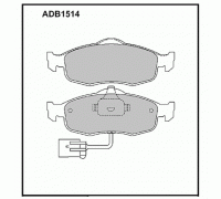 КОЛОДКИ ТОРМОЗНЫЕ ADB1514 FORD MONDEO 93-00,SCORPIO 92 -94                                          