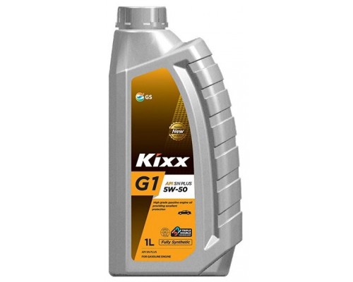 МАСЛО МОТОРНОЕ KIXX G1 5W-50 SP СИНТЕТИЧЕСКОЕ 1 Л                                                   