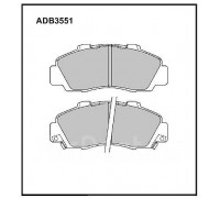 КОЛОДКИ ТОРМОЗНЫЕ ADB3551 HONDA CR-V 2.0 -02,HR-V 1.6 98-                                           