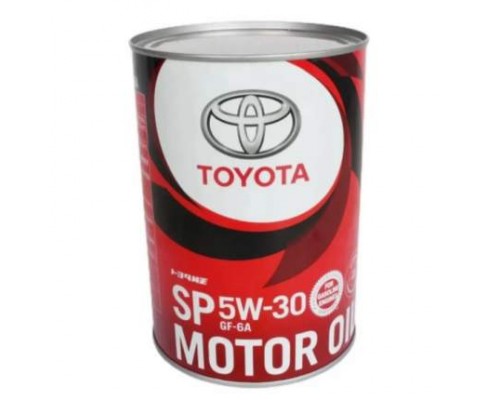 МАСЛО МОТОРНОЕ TOYOTA 08880-13706 5W30 SP/GF-6A (СИНТ.1Л)                                           