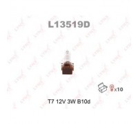 ЛАМПА ПАНЕЛИ ПРИБОРОВ L13519D T7 12V 3W B10D                                                        
