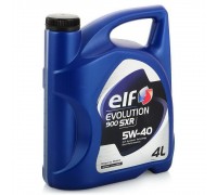 МАСЛО МОТОРНОЕ ELF EVOLUTION 900 SXR 5W-40  (СИНТ. 4Л.)                                             