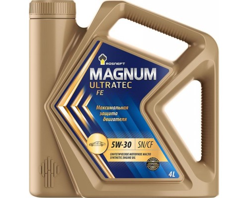 МАСЛО МОТОРНОЕ РОСНЕФТЬ MAGNUM ULTRATEC 5W30 A5 (4 Л) СИНТ.                                       