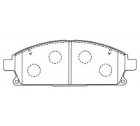 КОЛОДКИ ТОРМОЗНЫЕ D1260 NISSAN X-RRAIL T-30/PATHFINDER 3.0 -95                                      