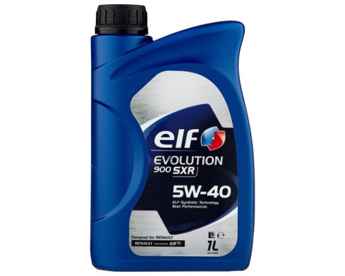 МАСЛО МОТОРНОЕ ELF EVOLUTION 900 SXR 5W-40  (СИНТ. 1Л.)                                             