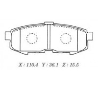 КОЛОДКИ ТОРМОЗНЫЕ D3131 ЗАДН. MAZDA MPV LW# 02-                                                     
