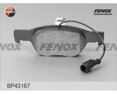 КОЛОДКИ ТОРМОЗНЫЕ FENOX BP43167                                                                     
