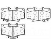 КОЛОДКИ ТОРМОЗНЫЕ HP5048 ПЕРЕД. TOYOTA LAND CRUISER 84-, HILUX                                      