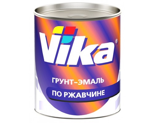 ГРУНТ-ЭМАЛЬ ПО РЖАВЧИНЕ ВИКА ЧЕРНЫЙ RAL9005 0.9КГ                                                   