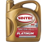 МАСЛО МОТОРНОЕ SINTEC ПЛАТИНУМ 7000 5W30 ACEA A5/B5 (4 Л) СИНТ.                                   